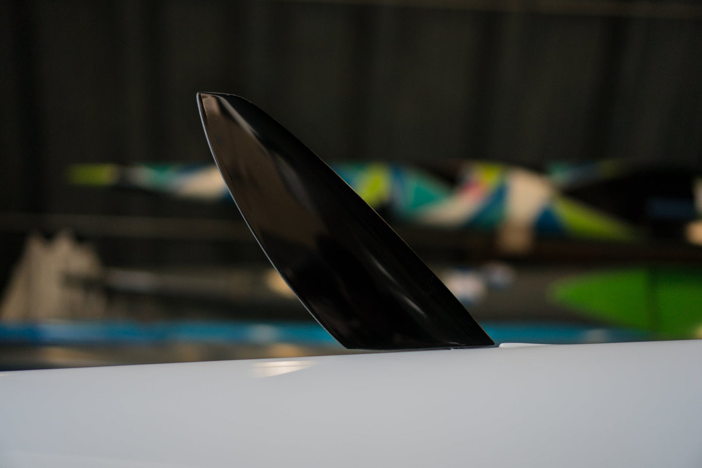 Swept Rudder