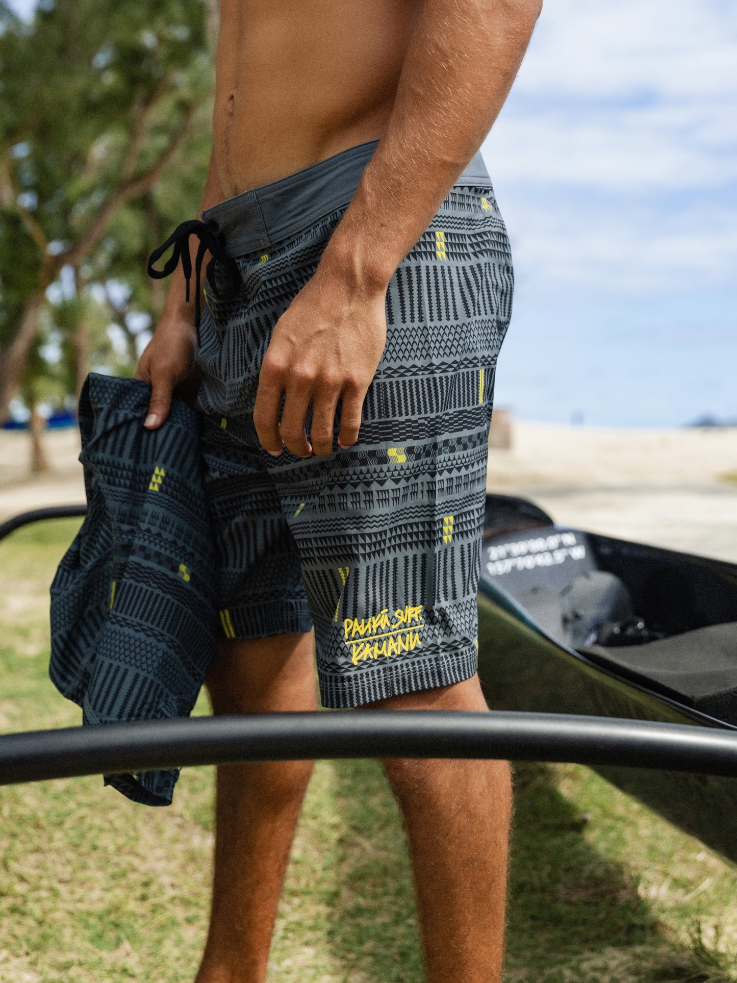 Kamanu + Palikū Surf Hybrid Shorts