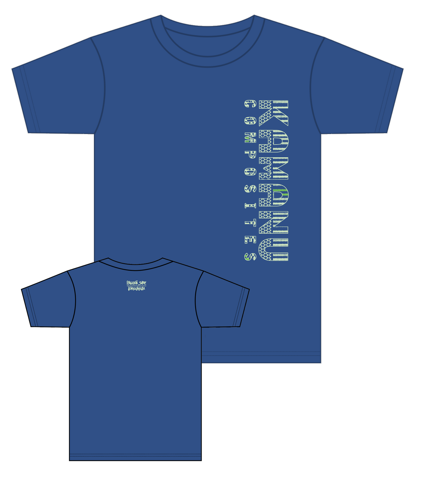 KAMANU x PALIKU SURF T-SHIRT